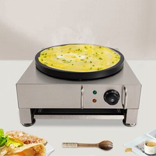 Crepes Maker Elettrico Ferro per Crepes Piastra per Crepes Creperie Gastro