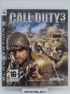 Call of Duty 3 COD OF FPS SONY PS3 PlayStation 3 PAL Original Vollständig