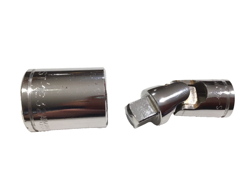 Armstrong Tools 2 Piece 1/2” Drive Swivel Joint & 1” Shallow Socket ST1232 S140 - Bild 7 von 8