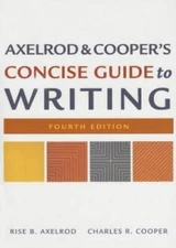 Axelrod  Coopers Concise Guide to Writing - Paperback - VERY GOOD