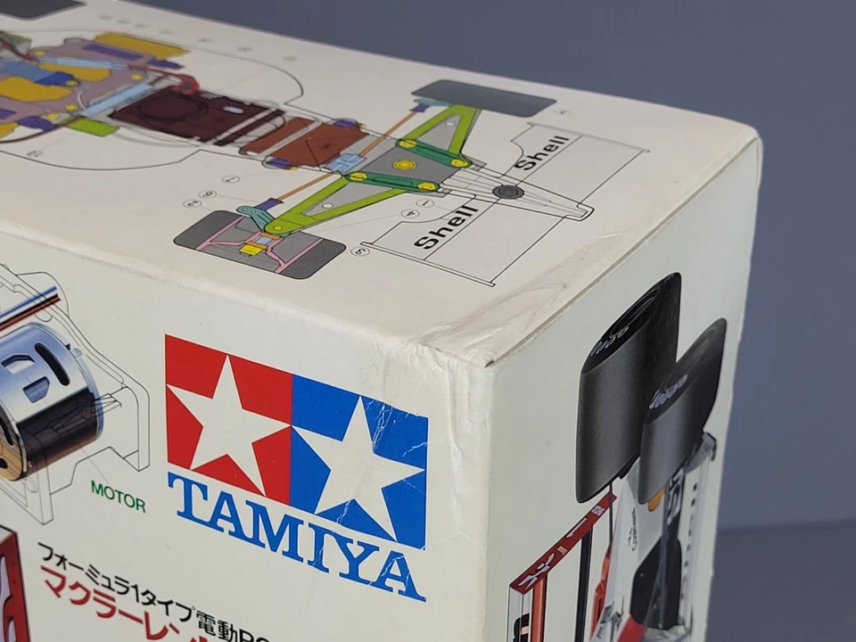 RARE VINTAGE TAMIYA F1 1991 SENNA McLaren MP4/6 Honda Formula One 1/10 R/C 58104 - Image 4 of 4