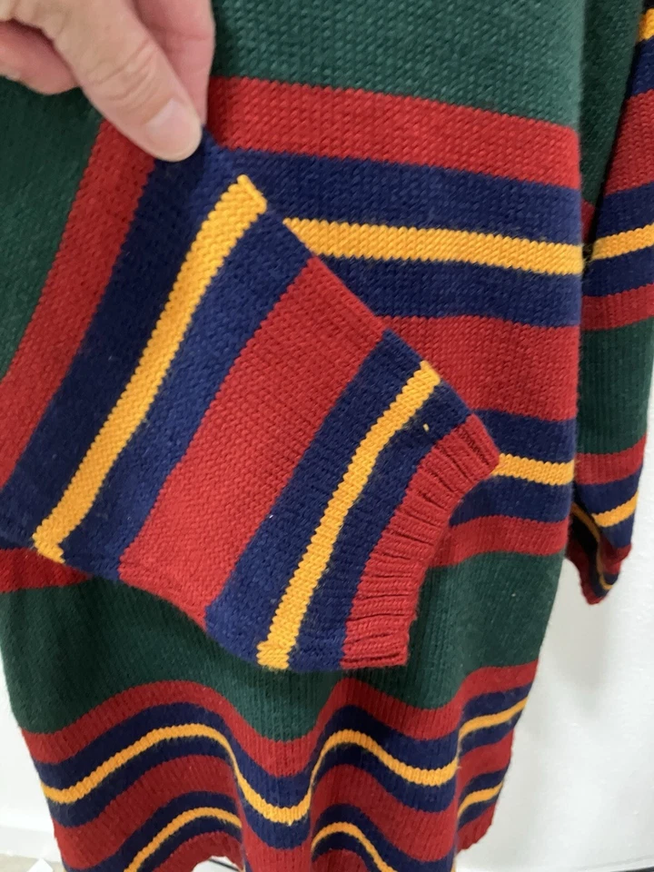 Suéter de punto grueso de colección Carolina Colours para mujer 22W cuello redondo almohadilla para el hombro Foto 3 de 4