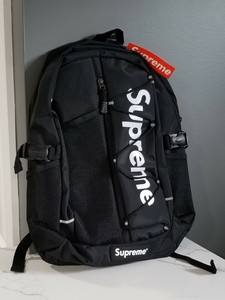 black supreme bookbag