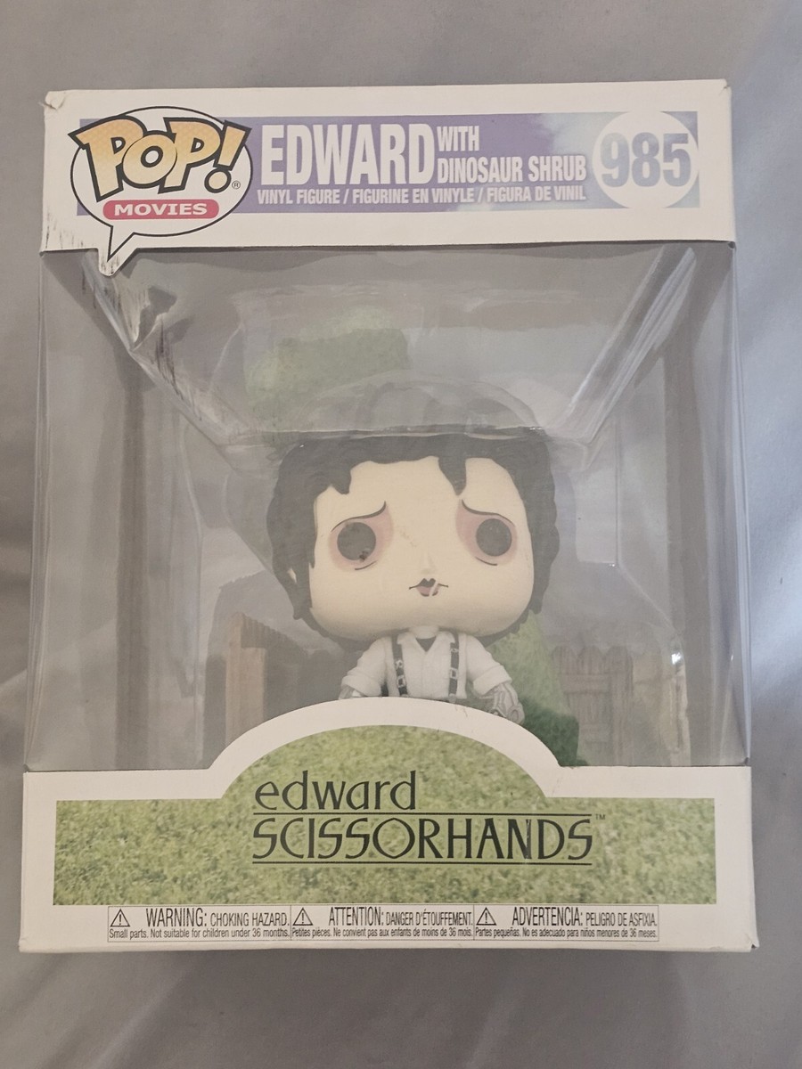 FunkoPop!シザーハンズEDWARDWITHDINOSAURSHRUB Funko Pop! Deluxe: Edward Scissorhands - Edward with Dinosaur
