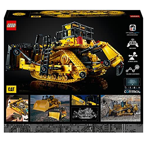 LEGO TECHNIC Cat D11 BULLDOZER 42131 Block Building Toy w
