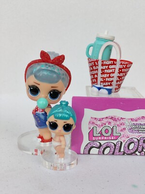 LOL Surprise Original BB Bop mit Lil BB Bop Serie Glitter Color Change 