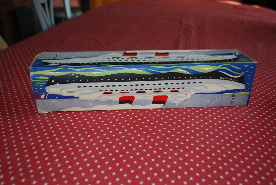 JOUET DE BAZARD BATEAU ISLE DE FRANCE EN PLASTIQUE NEUF BOITE 38 CM - Photo 4/4