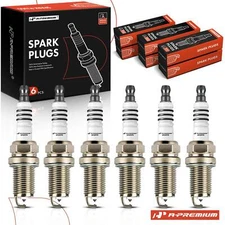 6Pcs Iridium & Platinum Spark Plugs for Toyota Camry Highlander Solara Sienna