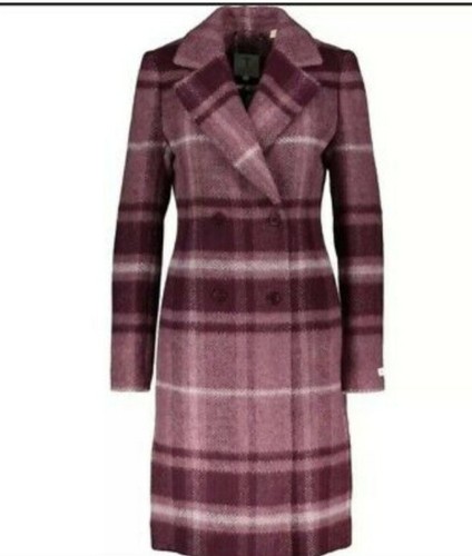 Ted Baker London Chevron Wool Midi Coat 