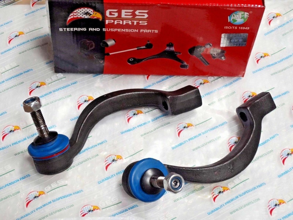 2 Front Outer Tie Rod Ends For 02-05 Thunderbird 02-02 S-Type 02-06 LS ES800415