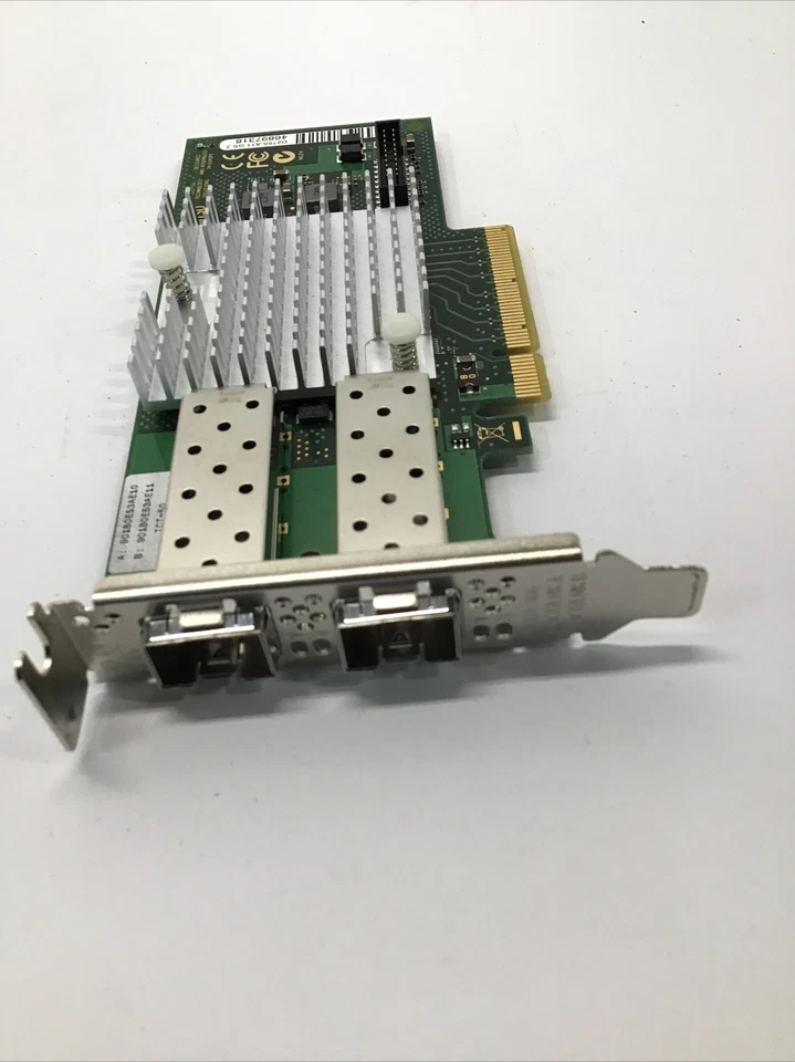 SUPORTES BAIXOS FUJITSU D2755-A11 (INTEL X520-DA2) 10G PORTA DUPLA SFP+ ETHERNET NIC - Imagem 3 de 3