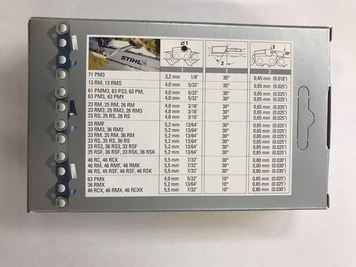 63PS 61 STIHL NEW CHAINSAW CHAIN SAW 18 in. 3/8p .50 61 18 INCH