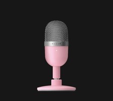 Razer - Seiren Mini Ultra-compact Streaming Microphone - Rose Quartz