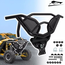 Heavy Duty Rear Bumper Guard For Can-am Maverick X3 2017-up Powder Coated Black Heavy Duty Rear Bumper Guard For Can-am Maverick X3 2017-up Powder Coated Black