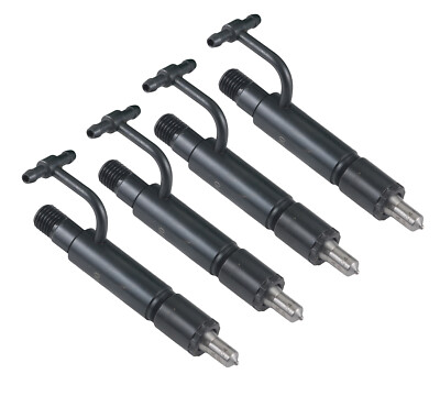 NEW SET OF 4 FUEL INJECTORS FITS KOMATSU EXCAVATOR PC40PRX PC45MRX Y729503-53100