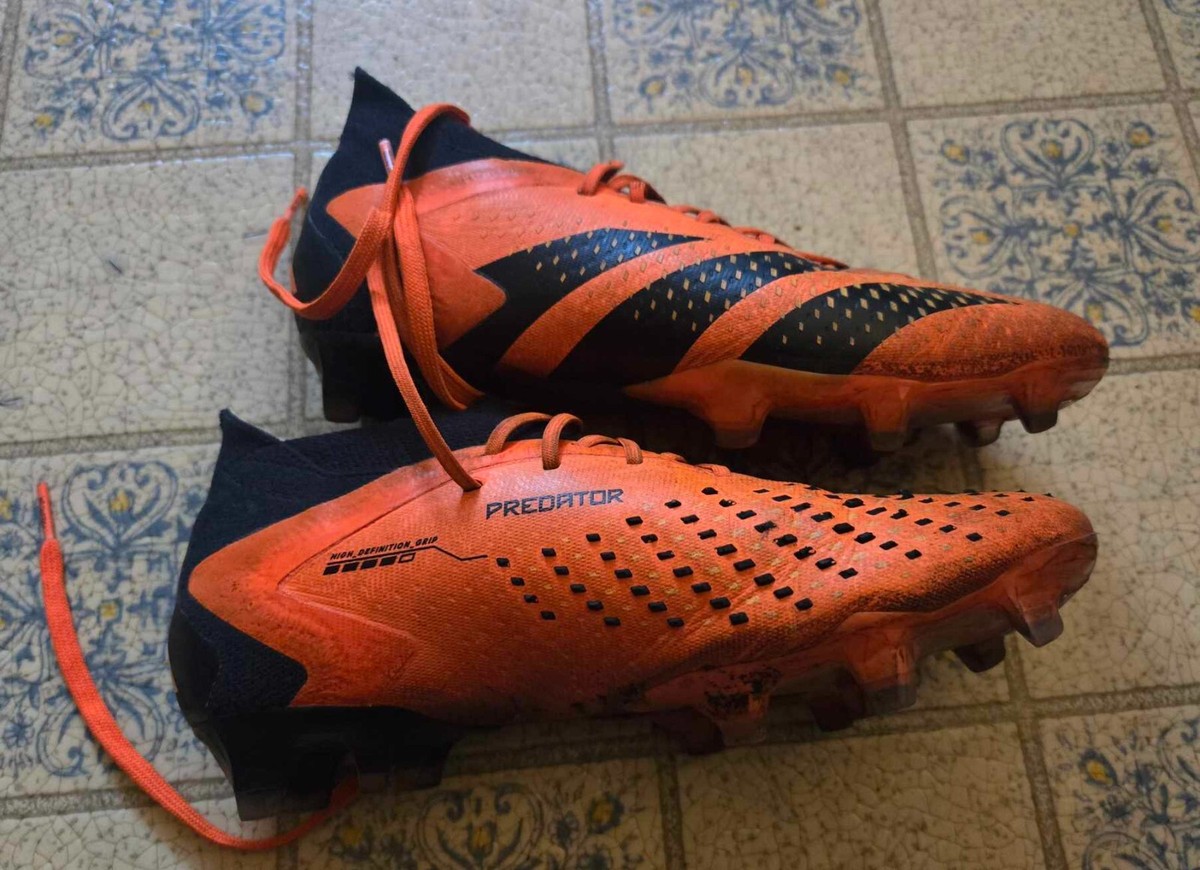 adidas PREDATOR ACCURACY.1 Low FG Soccer Cleats Orange Men Shoes 10.5 PRB 698001 Adidas Men PREDATOR Accuracy.1 FG Cleats Football Orange  main image 3