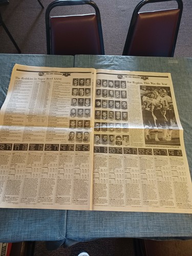 Super Bowl XXVI Washington Post Washington Redskins Super Bowl season - 第 10/11 張圖片