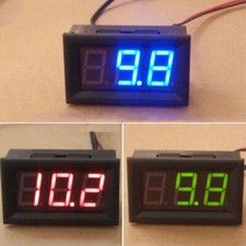 5x mini Thermometer Temperatur Anzeige digital mit Sonde Fühler 1m Kabel 5V-12V