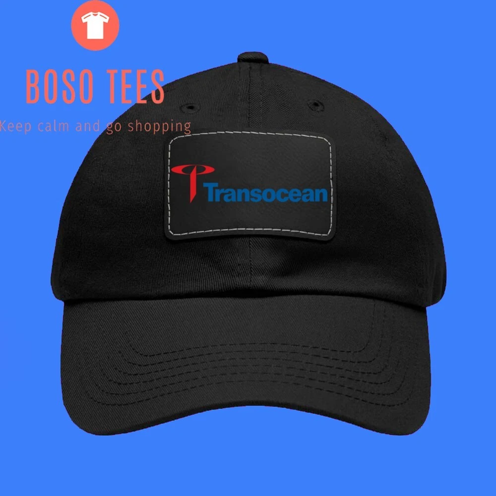 Transocean Drilling Company Dad Hat with Leather Patch