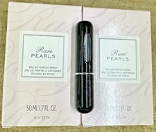 2-AVON RARE PEARLS SPRAY1.7 OZ. 50  ml Eau De Parfum Perfume FREE TRAVEL SPRAY