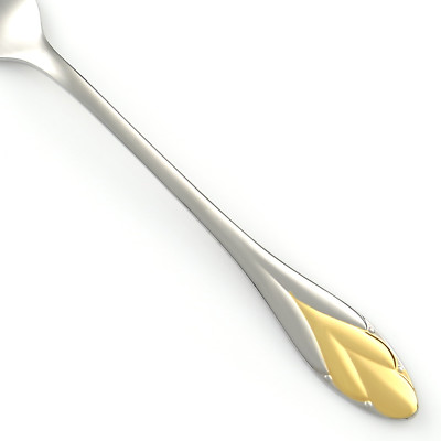 Bremer Silberschmied SKYLINE GOLD Stainless BSF Edelstahl 18/8 CHOICE Flatware