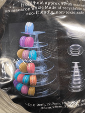 NEW Macaron Tower Display 90 Pieces 6-10 Tiers Macaroon