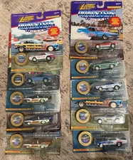 Lot Of 10 Johnny Lightning Dragsters USA Various Makes/Models