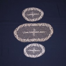 Tris di Centrini in Filet Cotone - XX Secolo Italia
