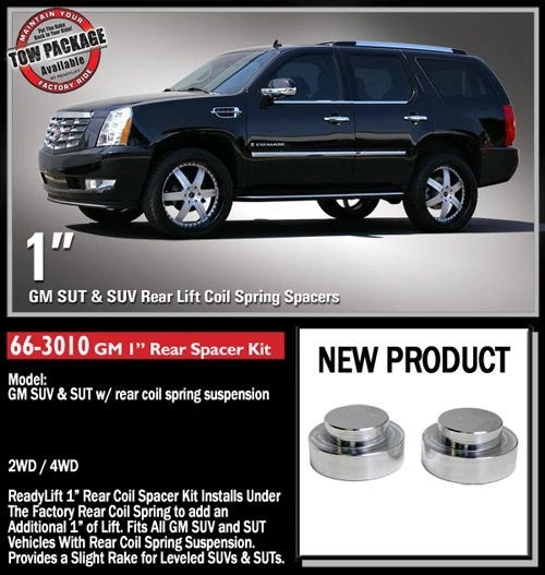 03-09 Hummer H2 H2T - Ready Lift 1" Lift Billet Aluminum Rear Coil Spring Spacer - Image 3 of 4