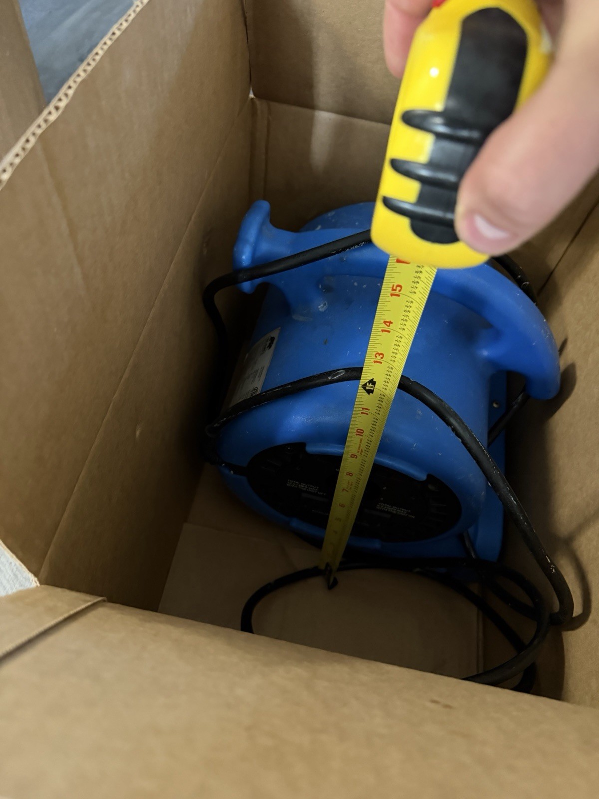 B-Air VP-20 Blue Air Mover / Floor Dryer – 3 Speed, 1/5 HP, 115V