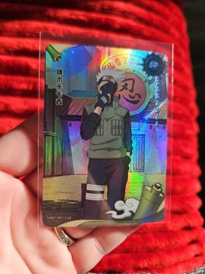 Kakashi Hatake NRB07-SR-131L2 Official Naruto Kayou Trading Card NM T2W7