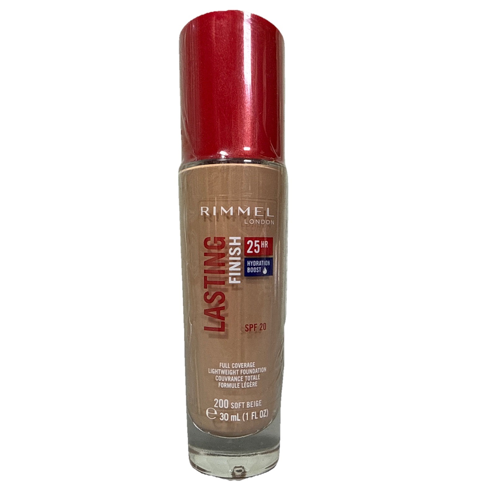 Rimmel Lasting Finish 25HR Foundation SPF20 30ml Soft Beige