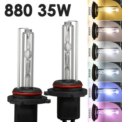 Troniz 880 HID Bulbs AC 35W Xenon Light Replacement for HID Kit 3K 6K 8K 10K 2PC