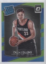 2017 Panini Donruss Optic Rated Lime Green Prizm /175 Zach Collins Rookie RC e6p
