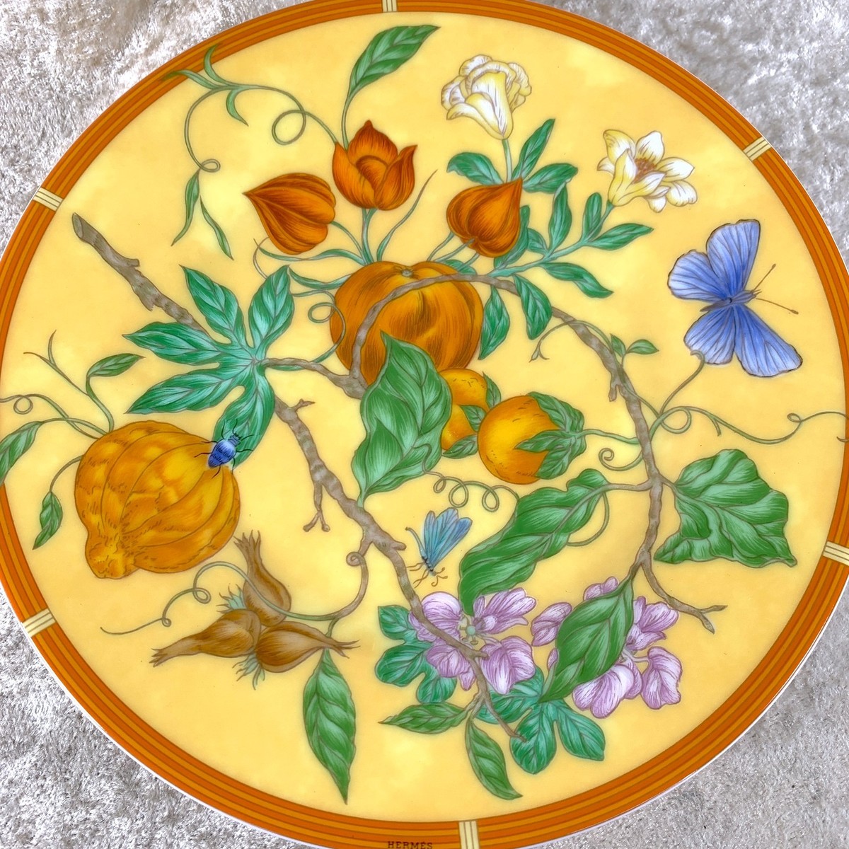 Hermes La Siesta Bread & Butter Plate Porcelain Tableware 16.5 cm