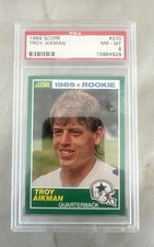 1989 Score - 1989 Rookie Troy Aikman #270 (RC)