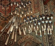 Vintage Supreme Cutlery 18-8 Japan DESTINY Towle Stainless Flatware Lot 32 pcs