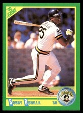 1990 Score Bobby Bonilla Pittsburgh Pirates #170