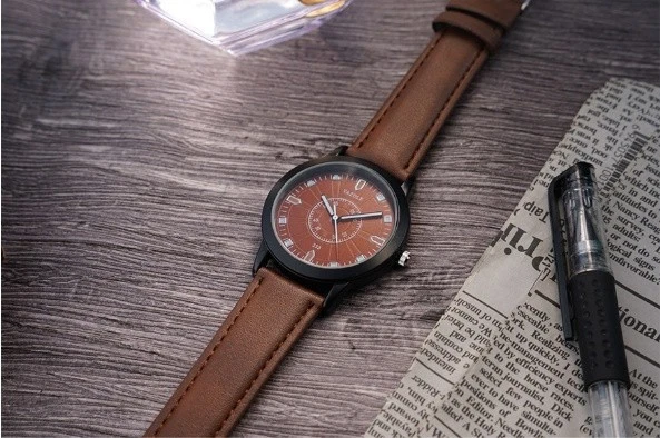 Reloj Pulsera Hombre Universal Estuche Aleación Cuarzo Estudiante Practica Classi Foto 2 de 2