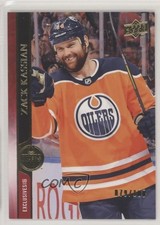 2020 Upper Deck UD Exclusives Zack Kassian (Uncorrected French Back Error) 06b1