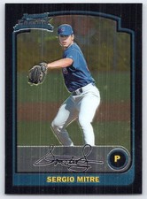2003 Bowman Draft Picks & Prospects #BDP29 Sergio Mitre Chicago Cubs