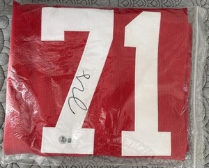 Trent Williams Custom Signed San Fransisco 49ers Jersey Beckett COA