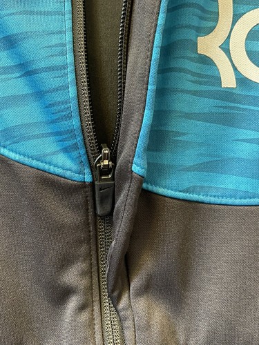 Nike NBA Kevin Durant Blue Zip Up KD Hoodie Boys Size Large - Picture 13 of 17
