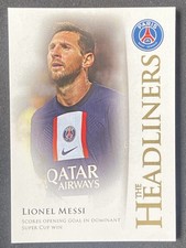 Lionel Messi 2022 Futera Paris Saint-Germain The Headliners /339 #PHC02