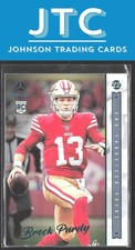 2022 Chronicles Brock Purdy Luminance Update Rookies Teal SF 49ers