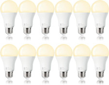 100W Equivalent A19 LED Light Bulbs, Efficient 14W, 1500Lumens, 2700K Soft White