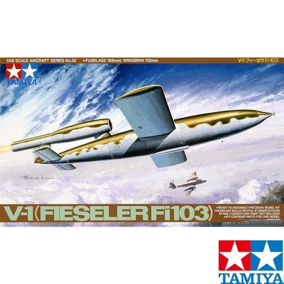Tamiya 61052 1/48 Scale  V-1 (Fieseler FI103) Doodlebug Flying Bomb