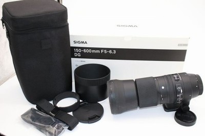 SIGMA 150-600mm F5-6.3 DG OS HSM Canon EF Mount Contemporary Working