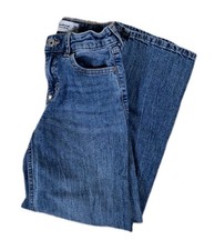 Abercrombie  Fitch Kids Wide Leg High Rise Jeans Blue, Size 9/10
