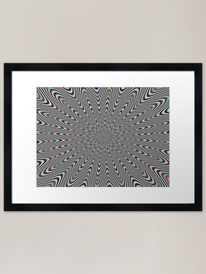 Pulsate Gerahmter Kunstdruck Gerahmtes Wandbild Poster Leinwanddruck Bild
